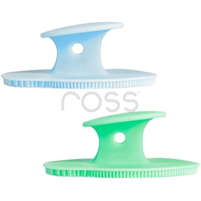 ROSS FACE SCRUBBER- PACK OF 2 (BLUE & GREEN) - Image 2